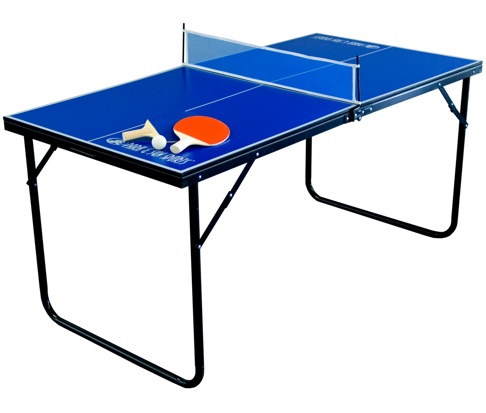 Complete Folding Mini Table Tennis, includes 2 and balls | Park and Sun Sports