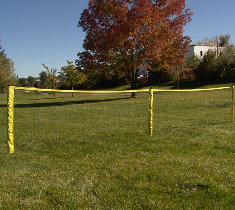 Park and Sports Sport Fence Ball Stop grass set-up