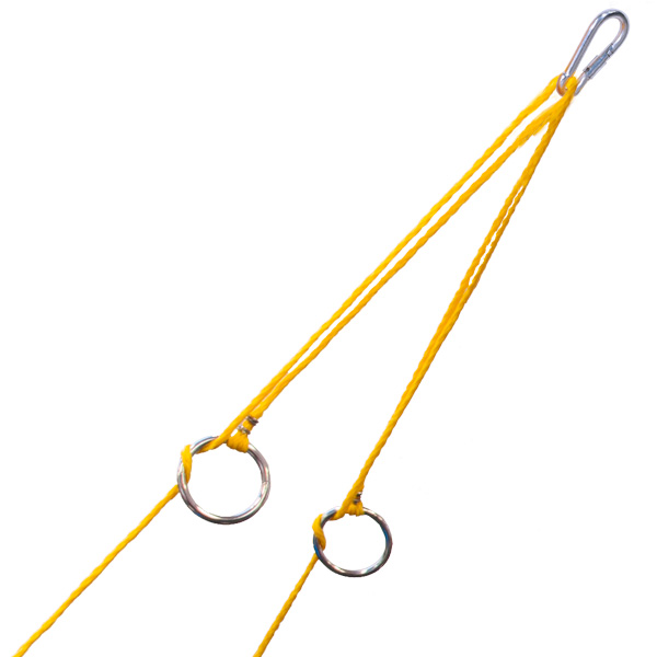 Spectrum and Tournament pulldown guylines with tension rings