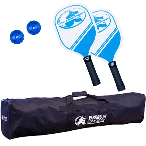 Pickleball accessories, paddle, pickleballs, and equipment bag