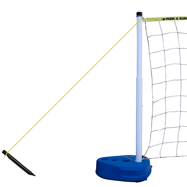 pool volleyball anchoring system
