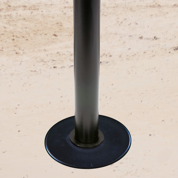 sand pole plate for beach volleyball set